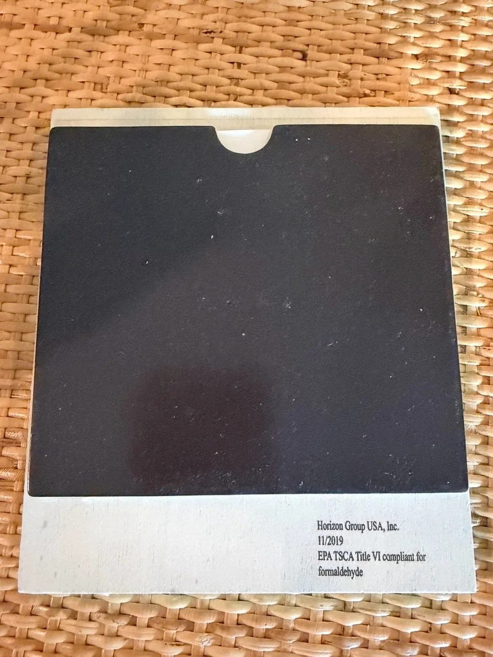 NESt horizon group USA light blue wood magnetic photo frame